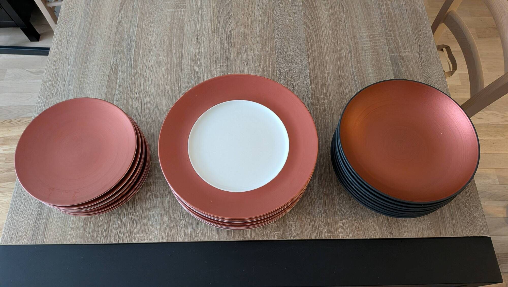 Large plate Villeroy & Boch collection Manufacture Glow