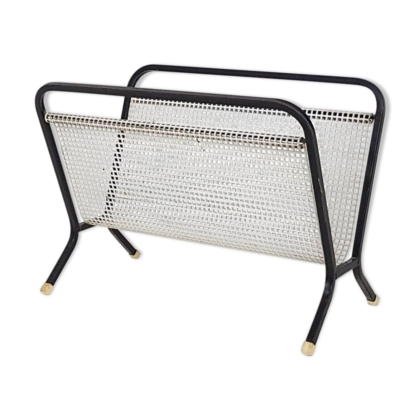 Metal Pilastro style magazine stand, The Netherlands 1950's