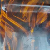 Lucite plexiglass tray in tortoiseshell style