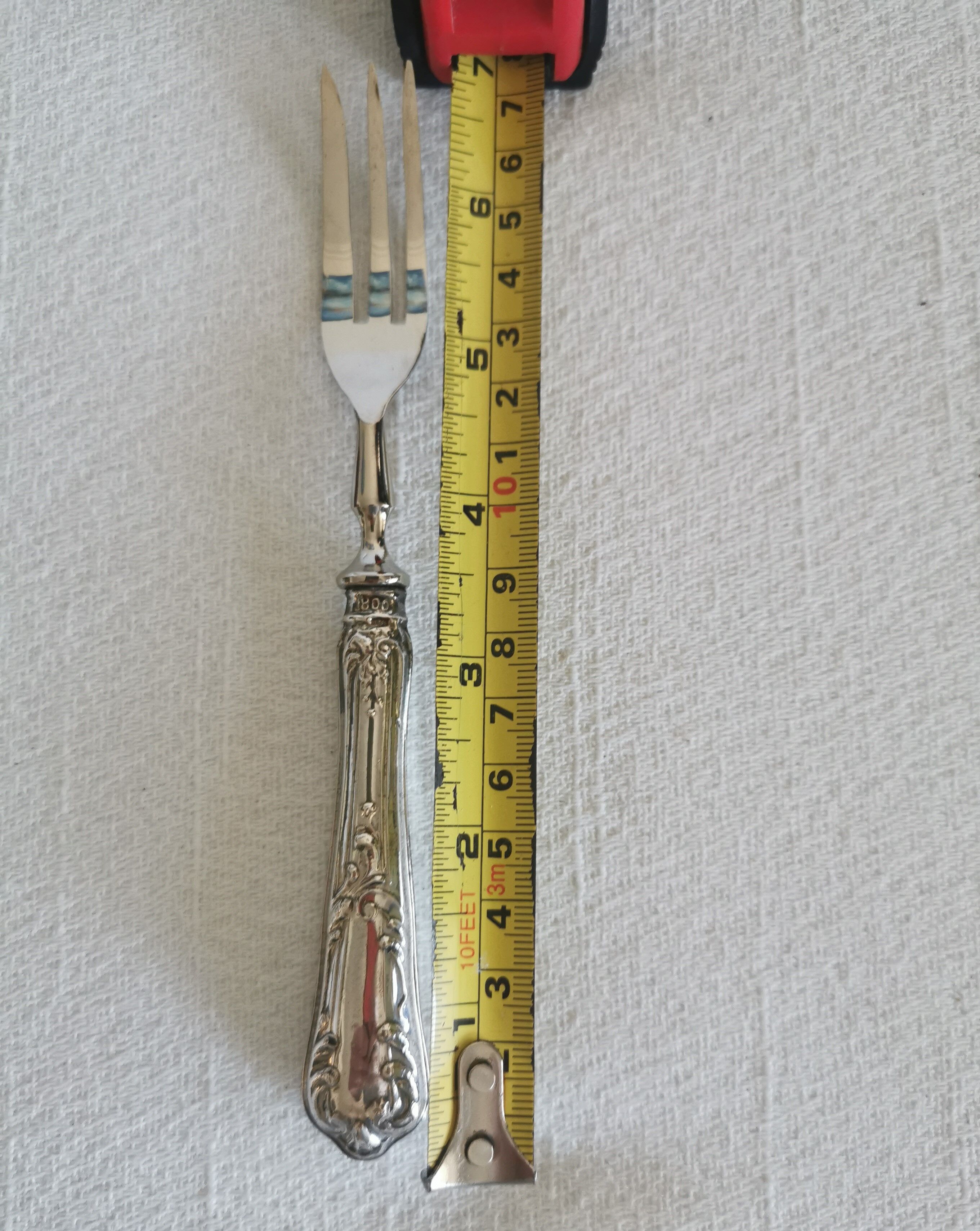 Dessert set (forks and spoons) - 800 silver