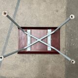 Minimalist stool in Pagwood mid-century, 1960s