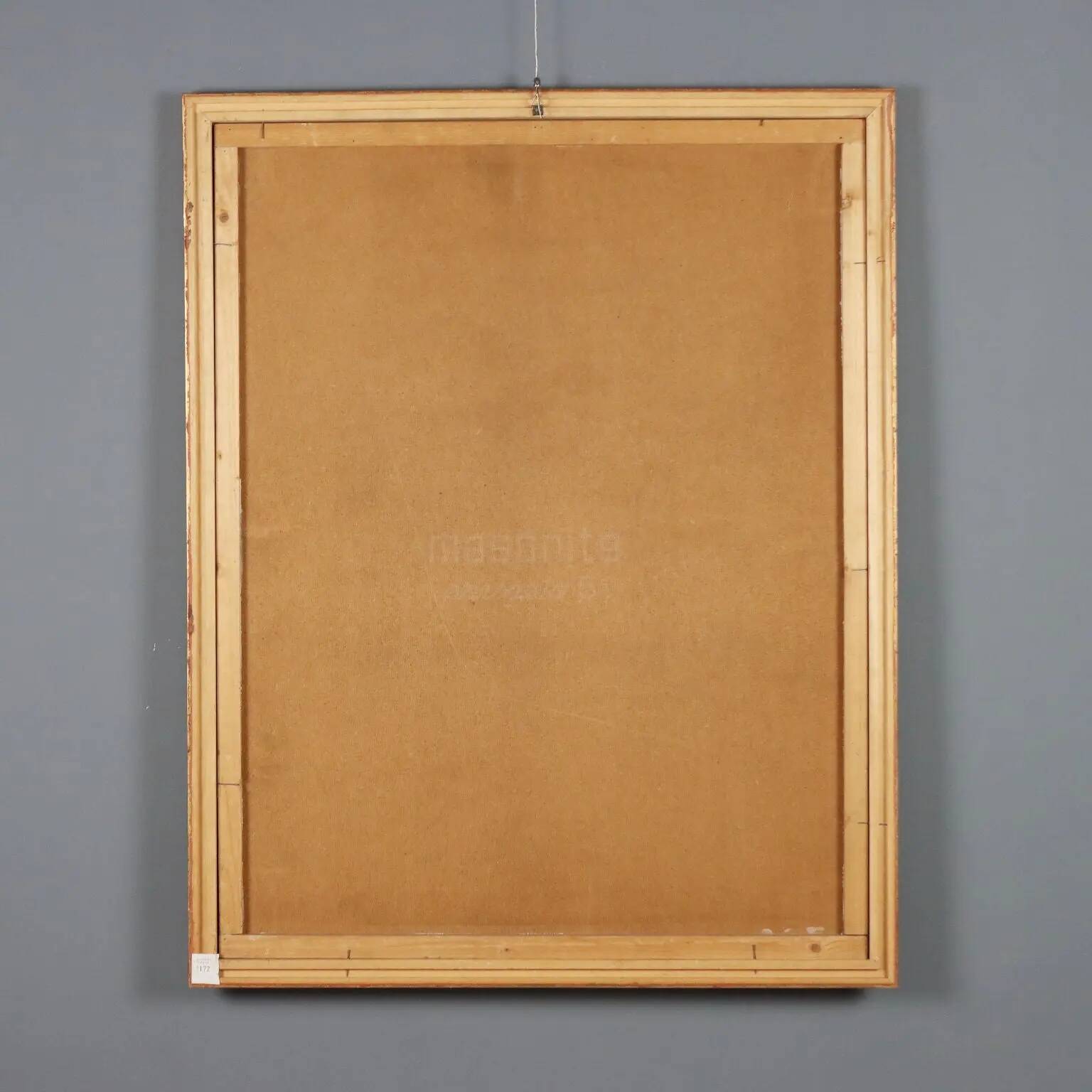Peinture moderne signée Leonardo Stroppa, vue de Florence '900