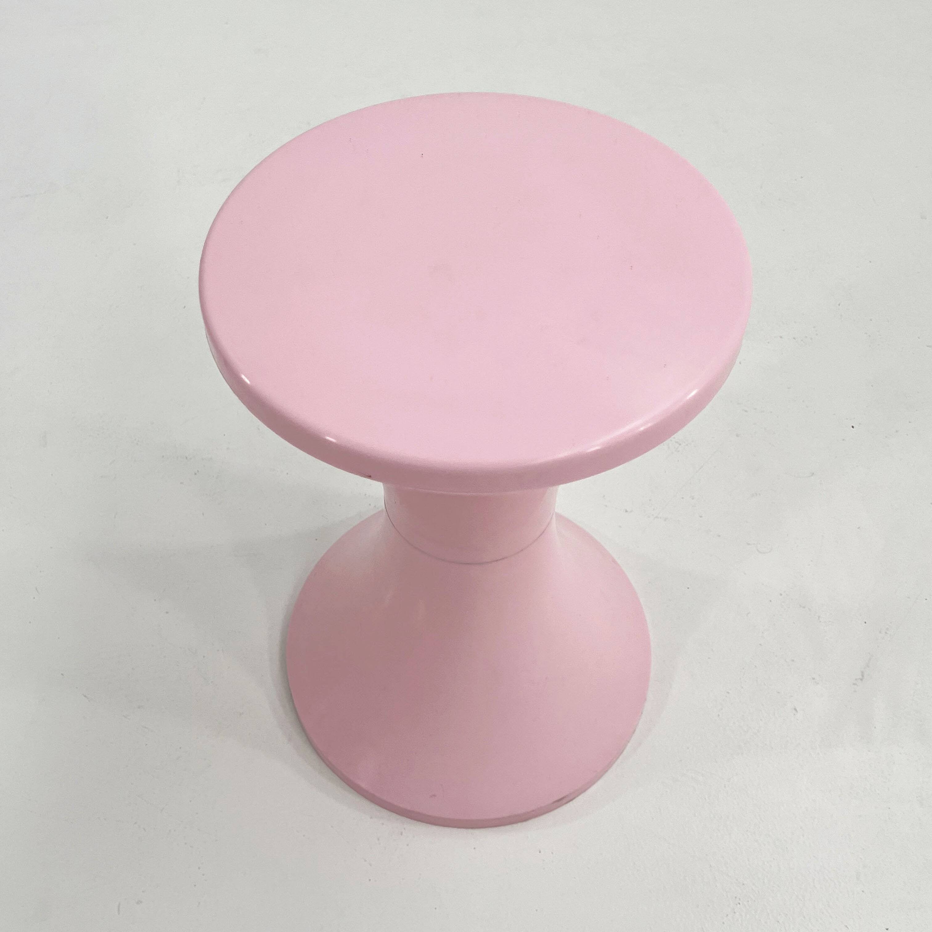 Stamp Space Age Pink Stool, 1980