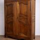 Louis XV period wardrobe, made of solid walnut.