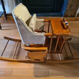 Antique baby high chair