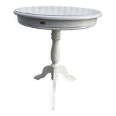 Unopiù white round table – indoor/outdoor – Ø60 cm