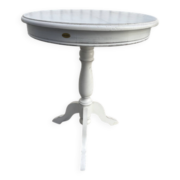 Table ronde Unopiù blanche – intérieur / extérieur – Ø60 cm
