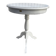 Unopiù white round table – indoor/outdoor – Ø60 cm