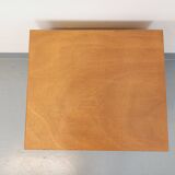 Vintage bedside cabinet or storage unit in solid wood from the 60s