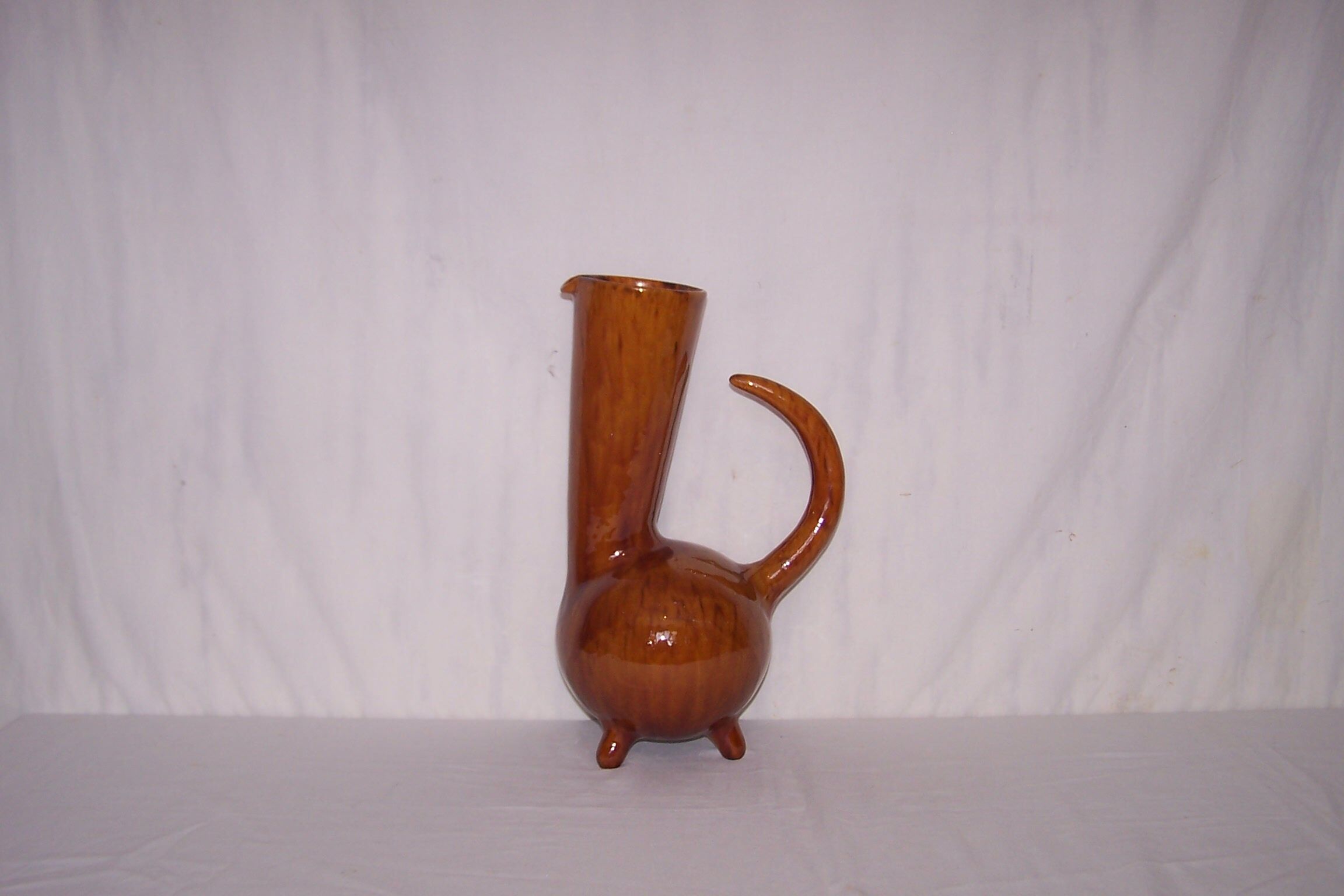 Zoomorphic vase tripod, old biot, 50