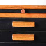 1960s desk with black details