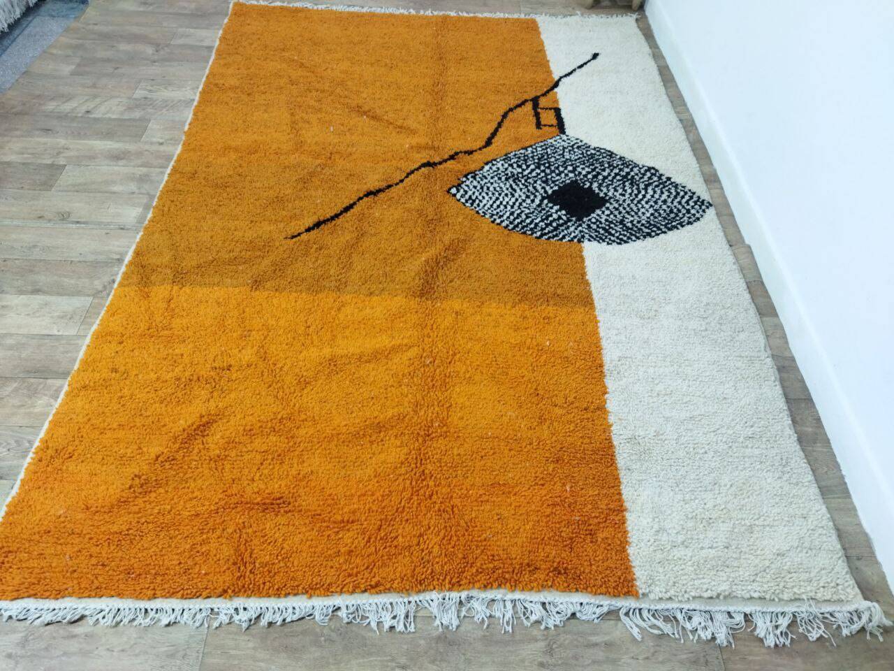 Handmade Moroccan Berber rug 313 x 215 cm