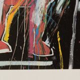 Jean-Michel Basquiat. Numbered colour silkscreen. 1990s.