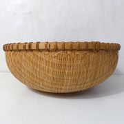 ethnic rattan and bamboo basketwork