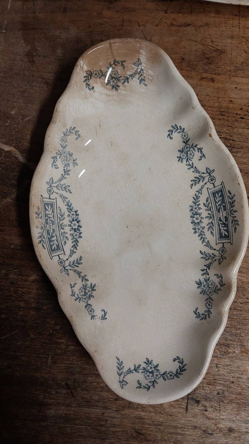 Saucière et soucoupe Longchamp