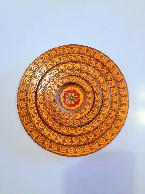 Vintage wooden trays