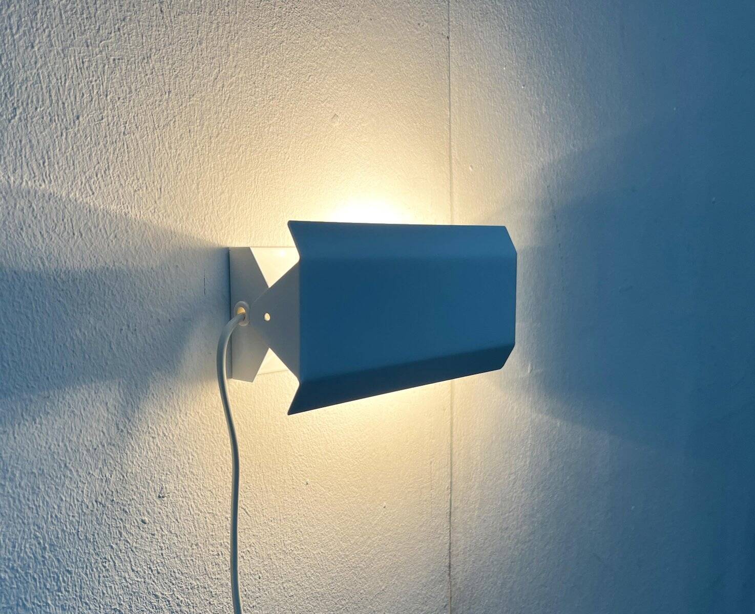 Mid-Century Space Age Danish Wall Lamp from Horn, 1960s