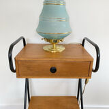 Old globe table lamp