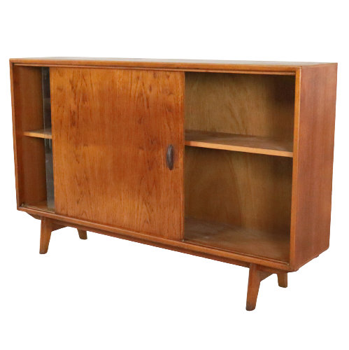 Buffet vitrine vintage anglais