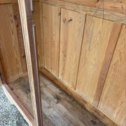 Parisian wardrobe / vintage wardrobe in raw wood