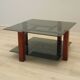 Glass table, Italian design, 1970s, production: Italy