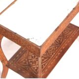 Small wooden console