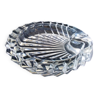 Crystal trinket tray, ashtray