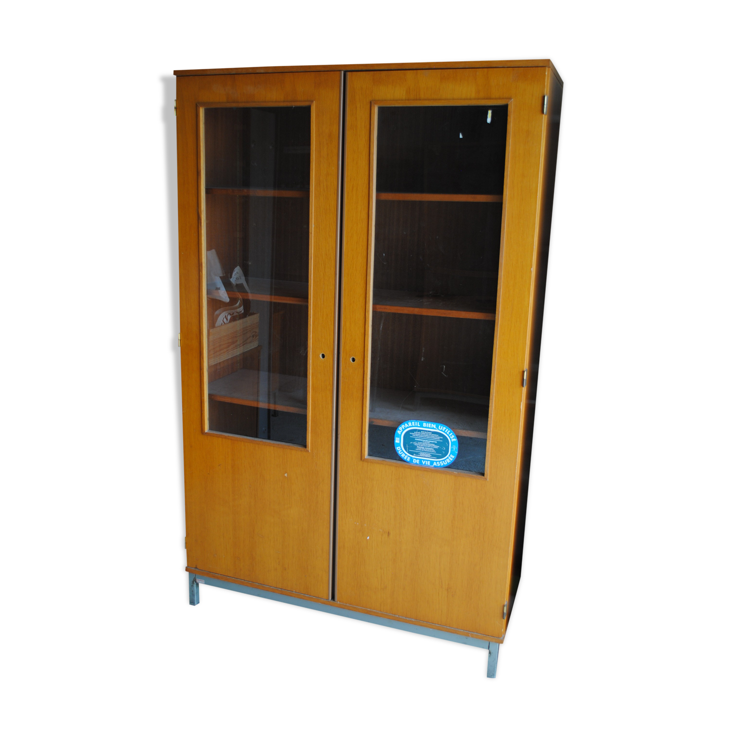 Glazed school wardrobe