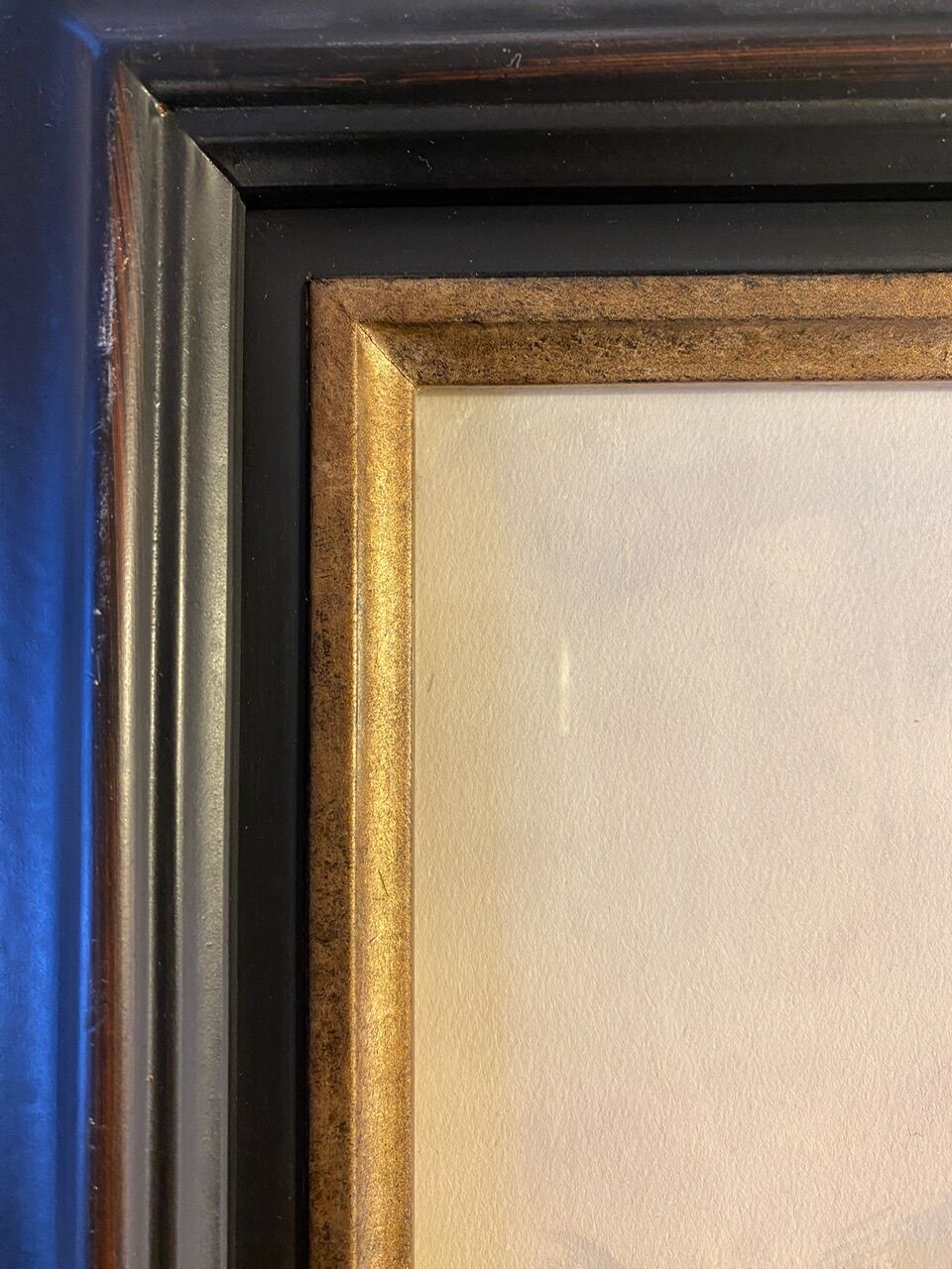 Old painting, edge of the Saône, XX century