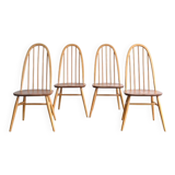 Série de quatre chaises « Quaker »par Lucian Ercolani