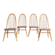 Set of four "Quaker" chairs by Lucian Ercolani