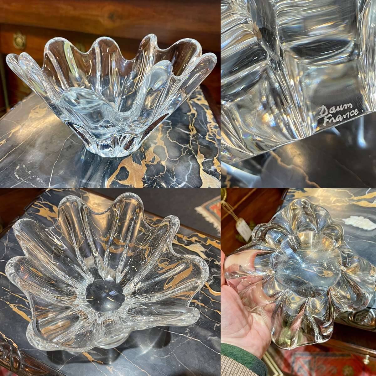 Crystal catchall by daum