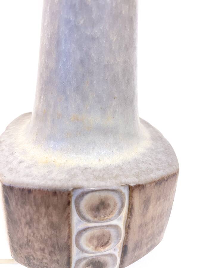Scandinavian ceramic lamp – Knudsen & Bornholm, 1970s