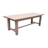 Farm table in solid oak