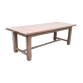 Farm table in solid oak