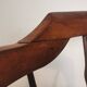 Fauteuil de bureau pivotant dit de capitaine vers 1900