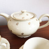 Tea service "Little Golden Flowers," 1960