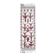 Vintage Turkish Oushak Handmade Wool Cotton White Runner Rug 111x343