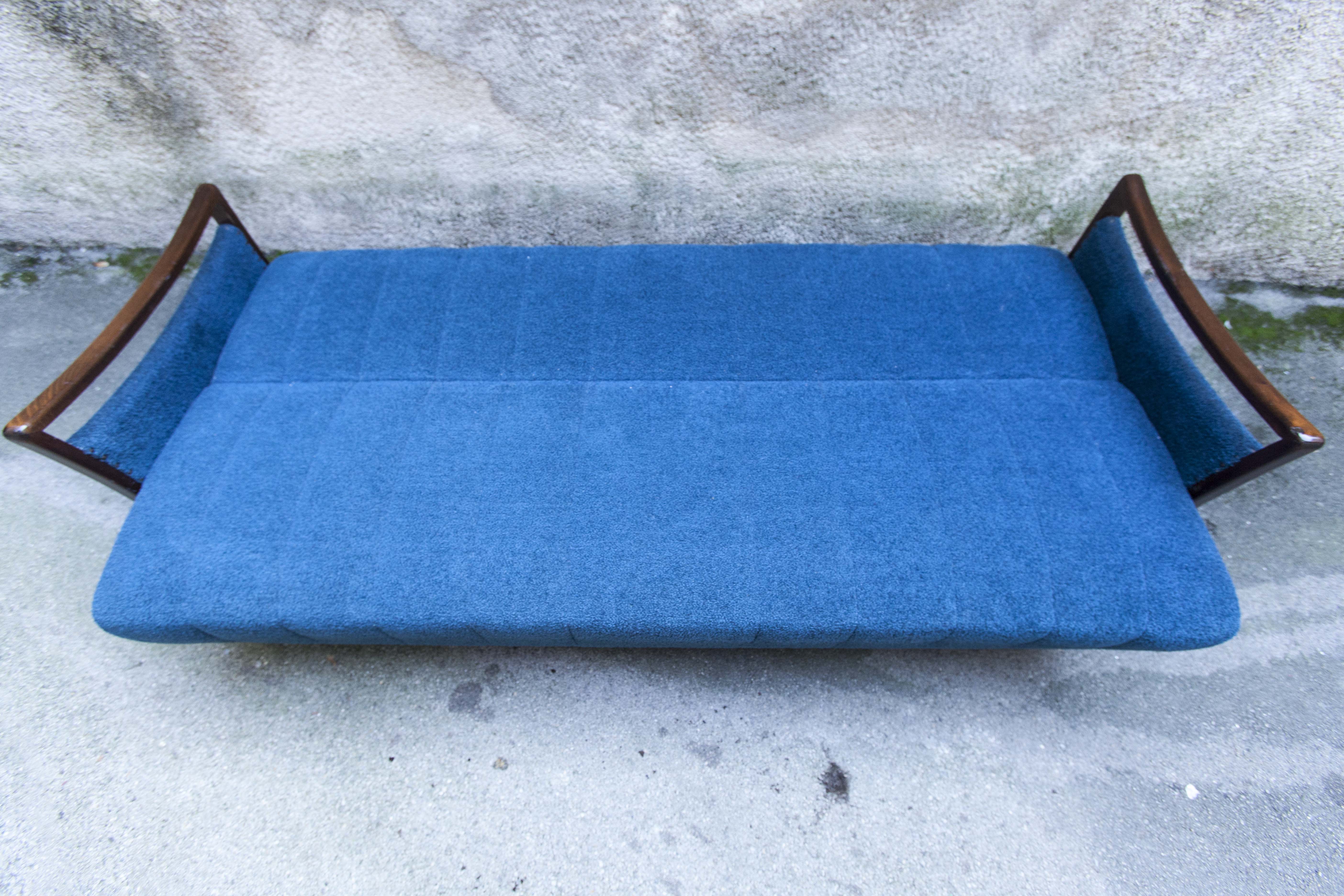 Sofa daybed 3 scandinavian blue