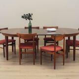 Round rosewood table, Danish design, 1960s, manufacturer: Gudme Møbelfabrik