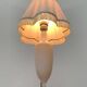 French opaline glass table lamp from the mid-century Sèvres, 1960s.