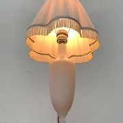 French opaline glass table lamp from the mid-century Sèvres, 1960s.
