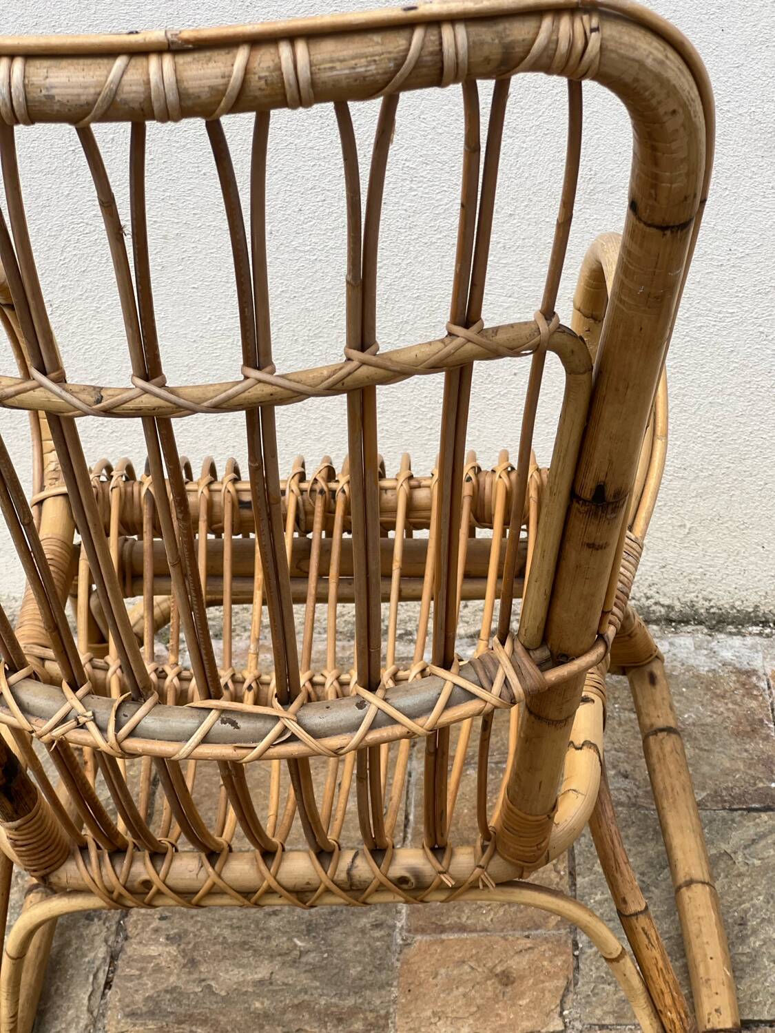 Nice rattan rocking chair