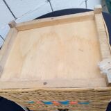 Chest seat for child wicker year 60