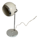 Large vintage 1960s white eyeball mid-century desk lamp - 44 cm