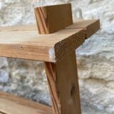 Vintage pine wall shelf