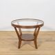 Oak & Glass Coffee Table by Karel Kozelka & Antonin Kropacek for Interior
