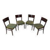 Set of Four Dinning Chairs/ Interier Praha,1950's.