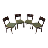 Set of Four Dinning Chairs/ Interier Praha,1950's.