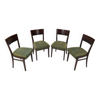 Set of Four Dinning Chairs/ Interier Praha,1950's.